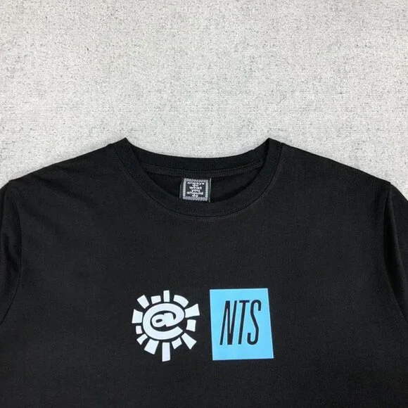 Always Brand Black Simple Panel Short Sleeve T Shirt